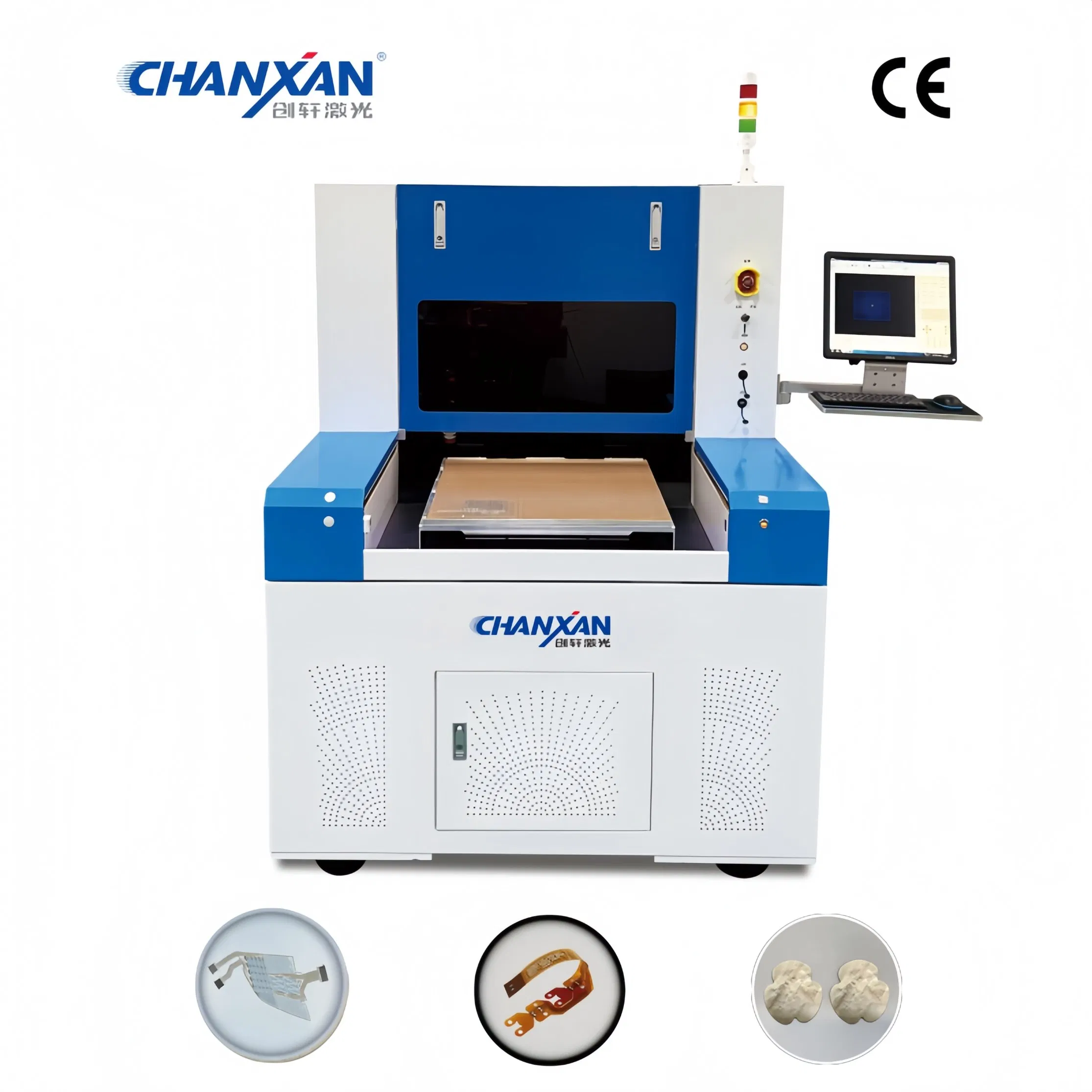 Efficient Stable Picosecond China Laser Cutting Machine for Pi Film Metal Foil