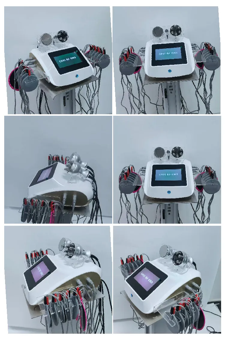 Professional Cavitation RF Vacuum Machine Ultrasound Cellulite Reduction Body Shaping Weight Loss Slimming Machine