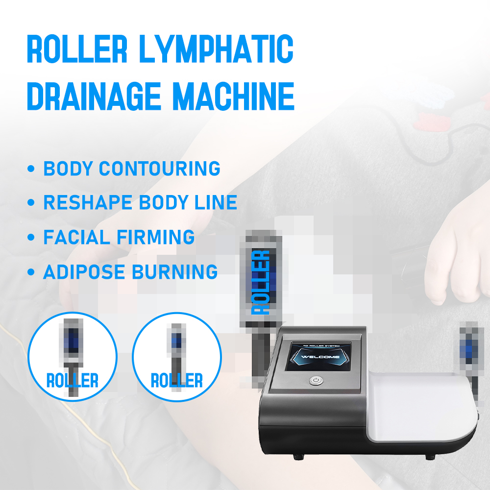 2 Handle Lymphatic Drainage Machine Endo Roller Skin Tightening Inner Ball Roller Machine
