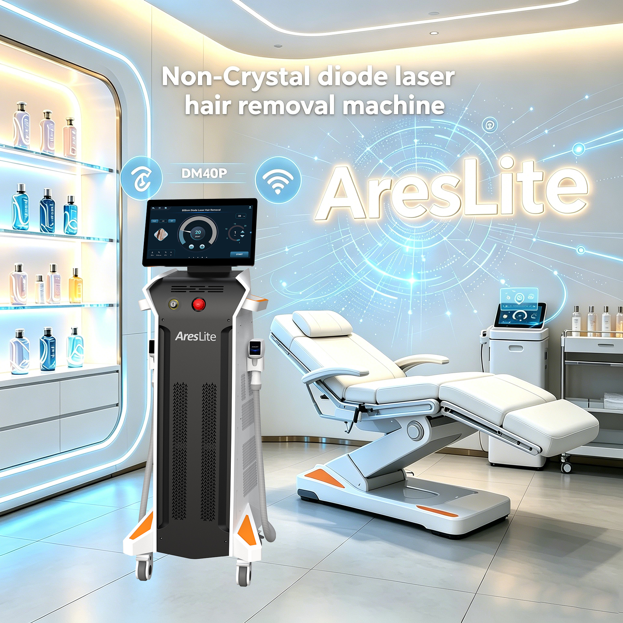 Platinum Ice Titanium 3000W Diode Laser Hair Removal Machine 2026 New 755 808 1064nm Diode Laser Ice Hair Removal Machine