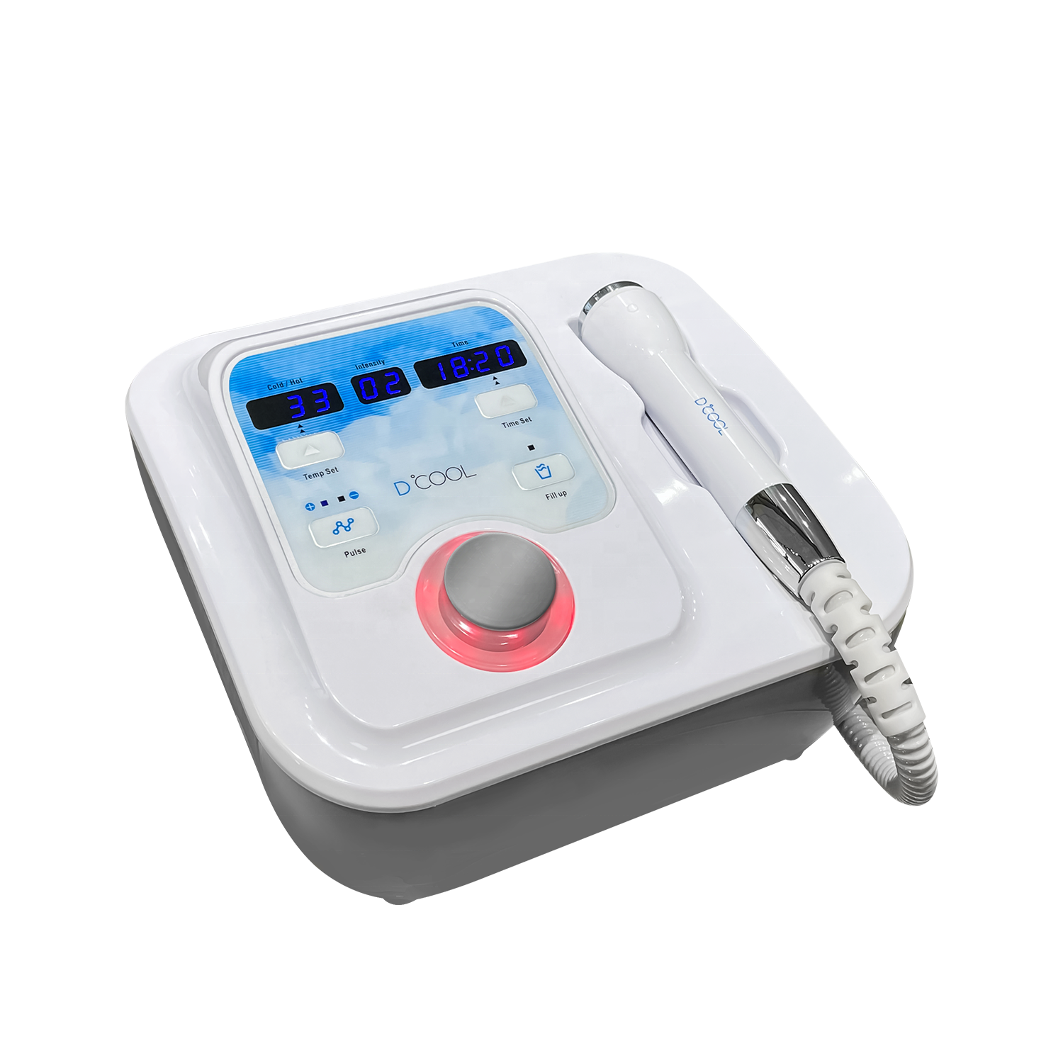 WEIYI D101 Fast Shipping Hot-sale Cold and Hot Hammer Spa Microcurrent Facial Lifting Device