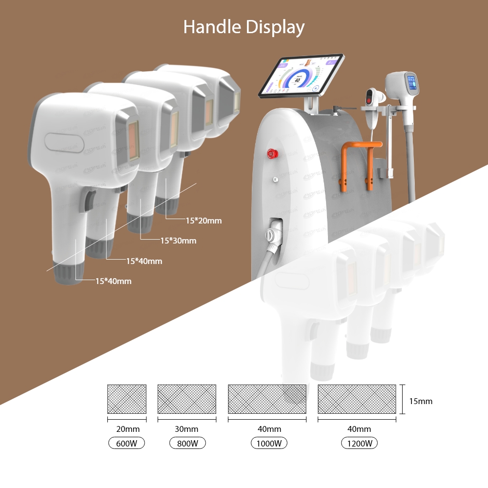 All Colour Skin Type Dioden Laser Laser Diodo Hair Removal Machine 808nm