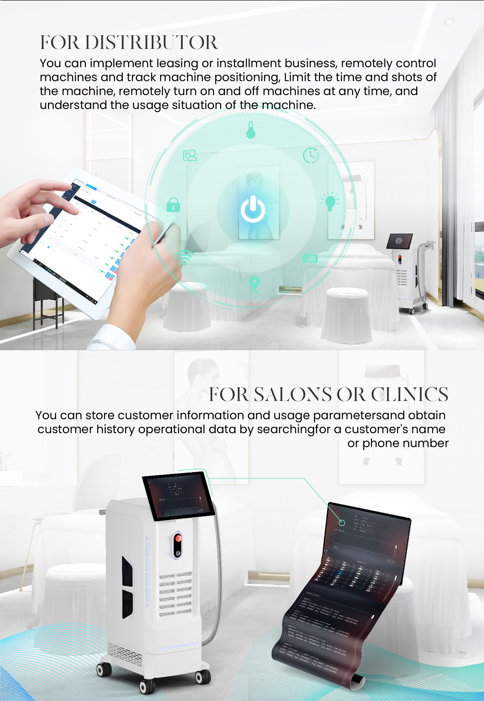 Treatment interface
