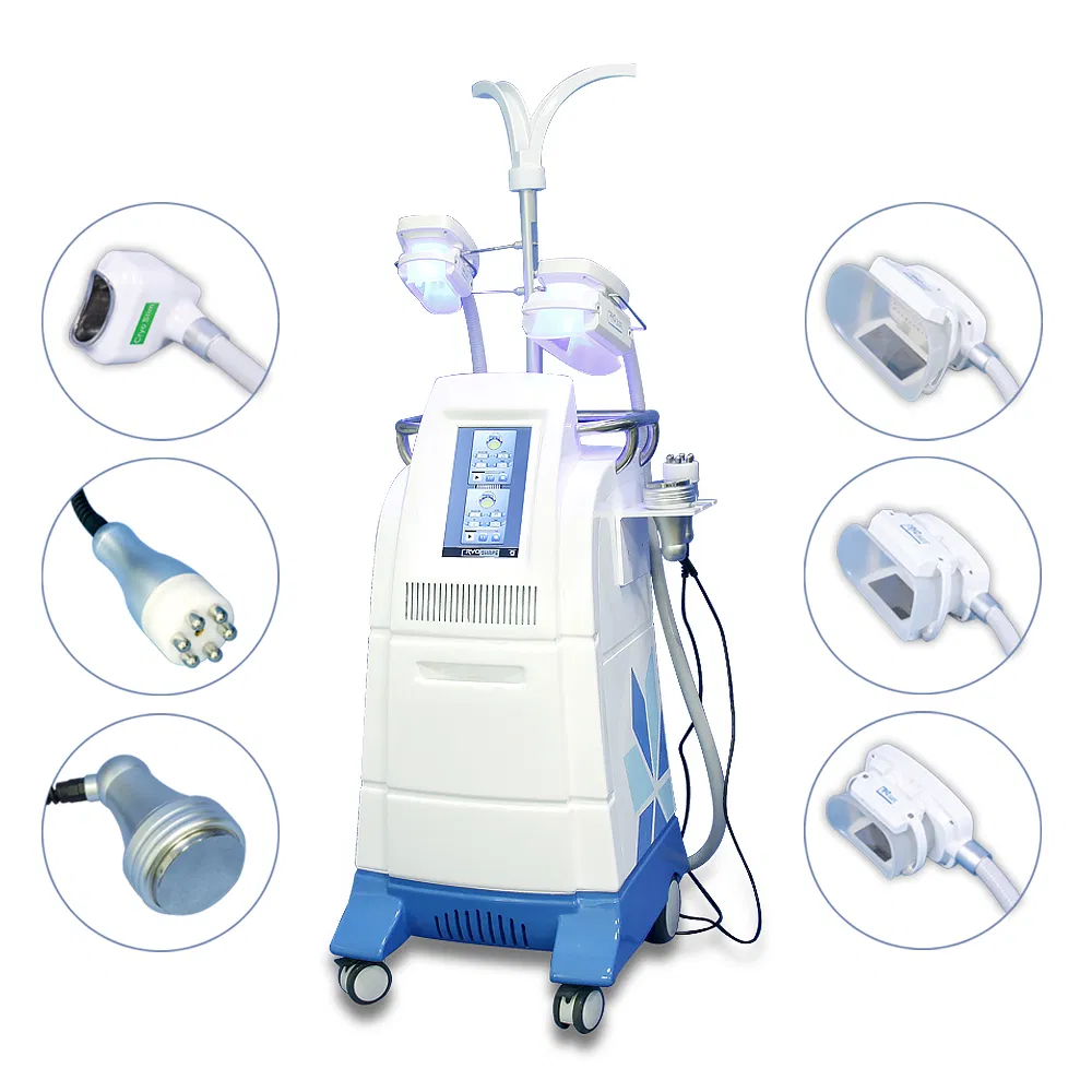 Body Slimming Machine Ultrasound Cavitation for Beauty Center Hot Sell 4 Handles Cryo &Cavitation Fat Freezing Fat Reduction