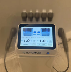 Portable 7d Hifu Wrinkle Removal Anti-aging Hifu 7d Face Lifting Body Slimming Beauty Machine with 7 Cartridges