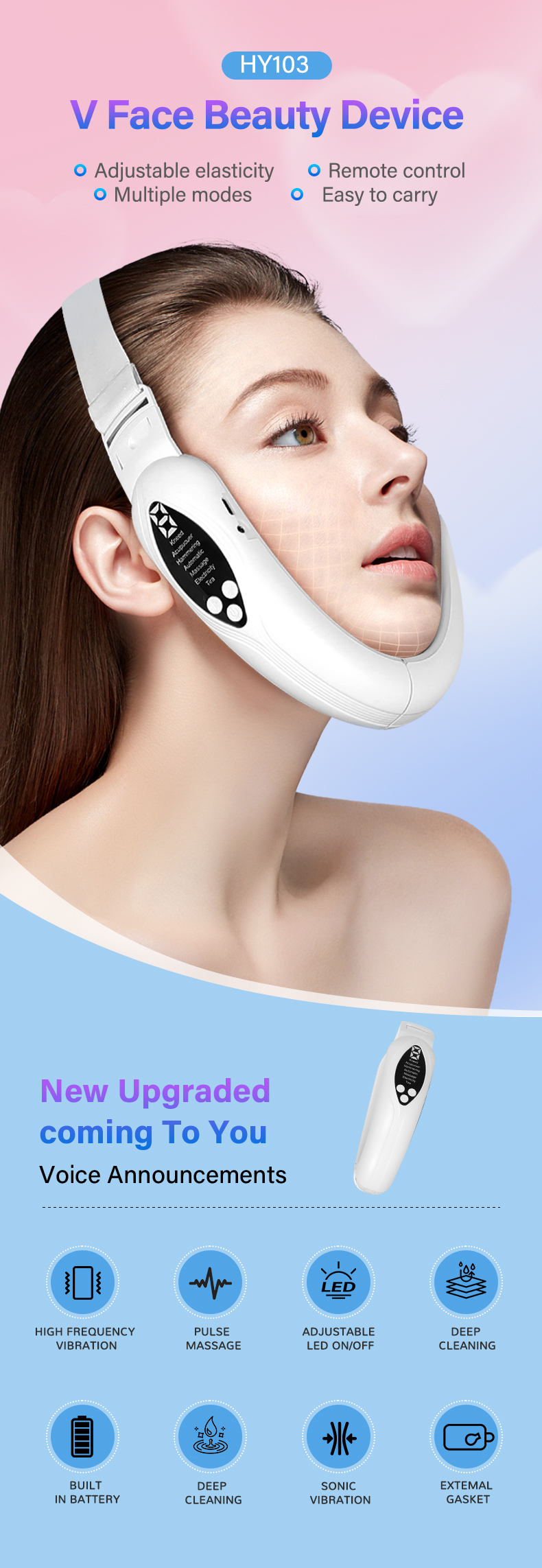 V Face Beauty Device Detail 1