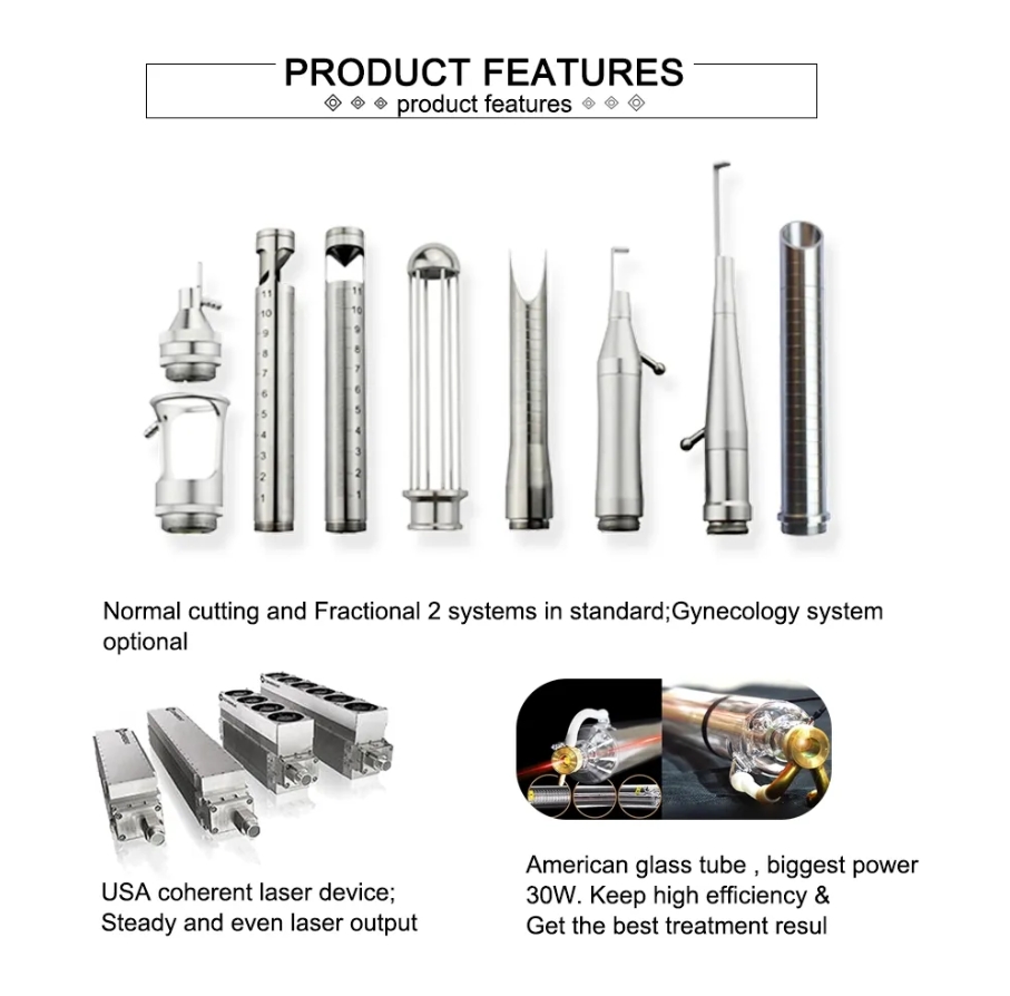 Factory Fractional Co2 Laser Equipment Wrinkle Remover Face Lifting Wrinkle Remover Device