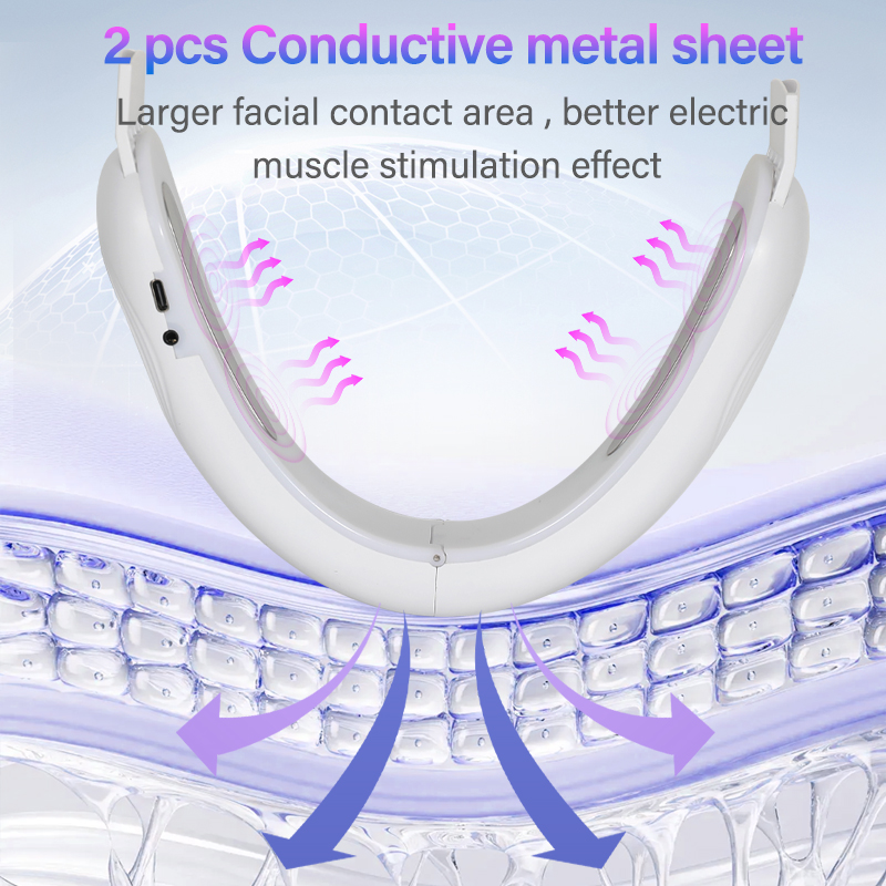 New Beauty Microcurrent Adjustable Face Lift V Shape Skin Tighten Machine Double Chin Fat Reducer Removal Face Lifting for Women