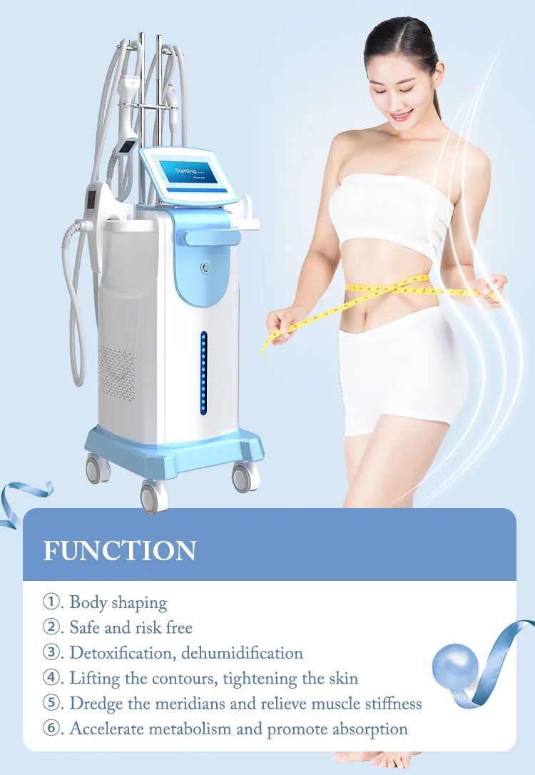 Good Quality Newest Vela Slim Machine with Vacuum Roller RF Ultrasound Cavitation V99