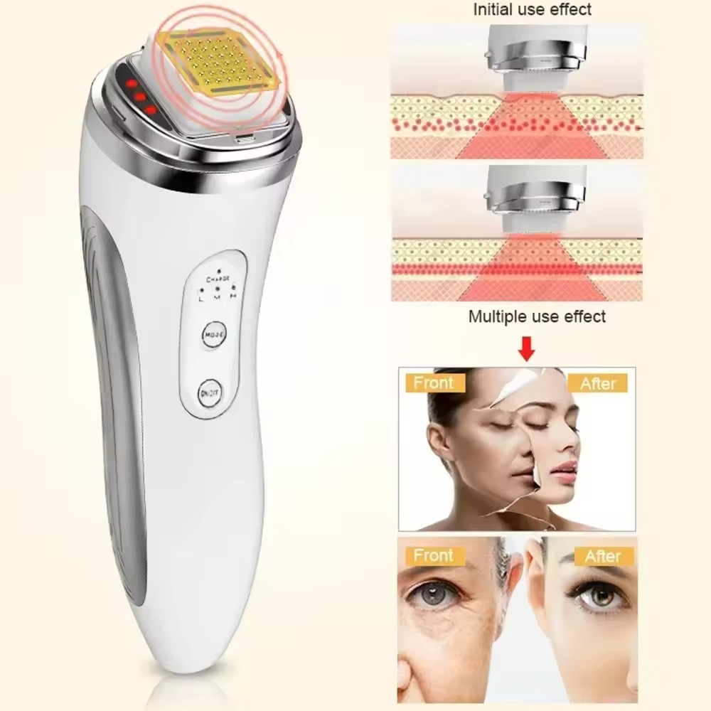 Electric Dot Matrix Microcurrent Skin Tightening Rejuvenation Wrinkle Removal Waterproof Portable Face Massager Home EU/UK/JP/US