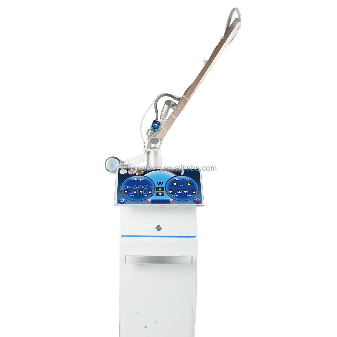 Fractional CO2 Laser Device 10600nm 1200W 3 Heads Face Skin Resurfacing Skin Rejuvenation Vagina Tightening (Commercial Home