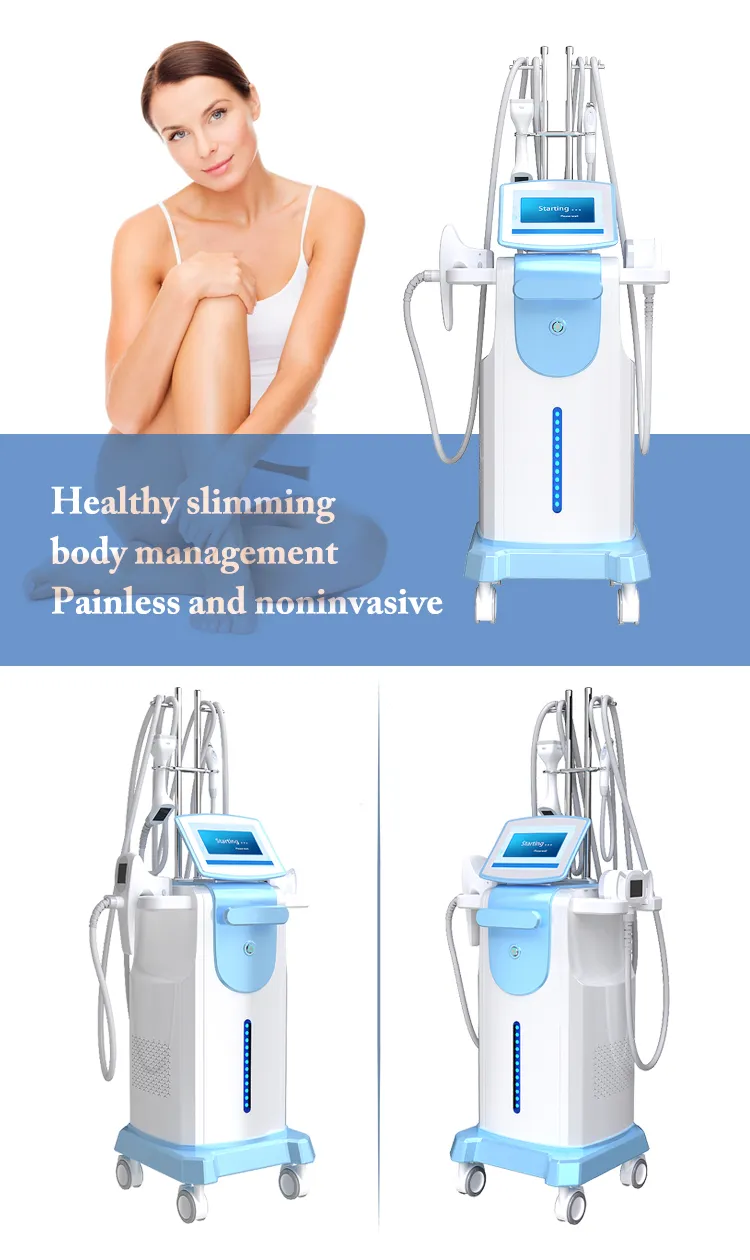 Good Quality Newest Vela Slim Machine with Vacuum Roller RF Ultrasound Cavitation V99