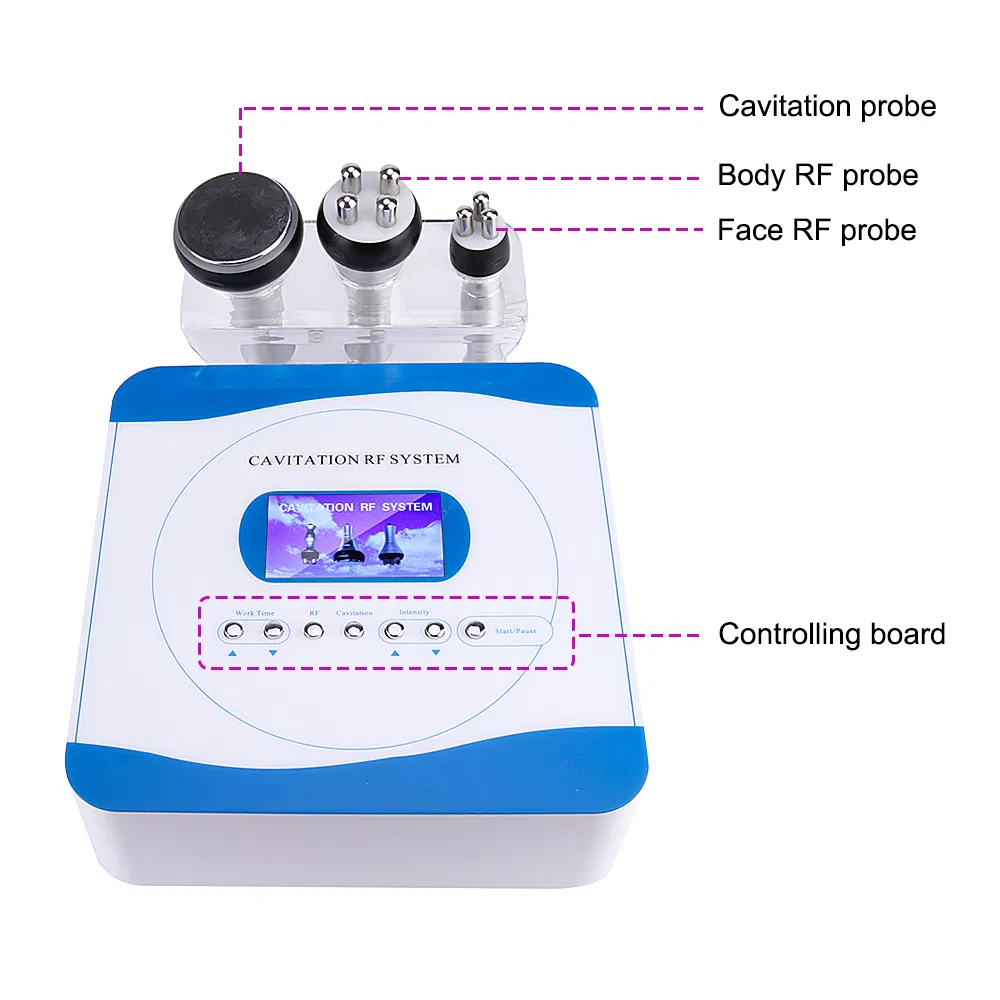 3in1 40K Ultrasound RF Cavitation Slimming Machine for Skin Lifing Body Shaping