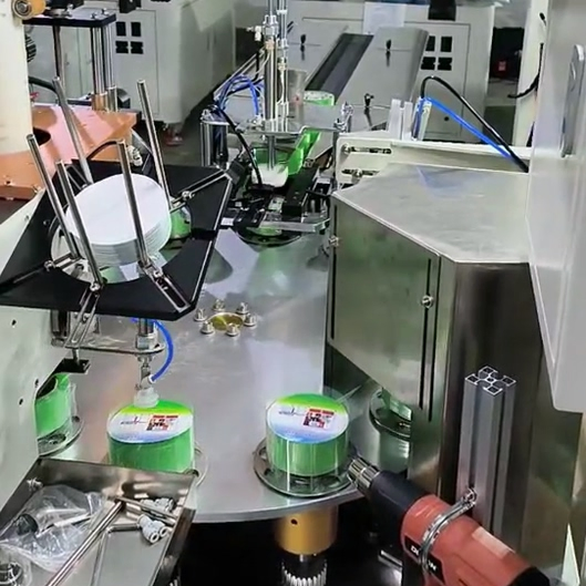 Automatic Tape Labeling Sealing Shrink Wrapping Packaging Machine for BOPP Duct Floor Warning Grid Medical Cloth Foam Masking Kraft Tape