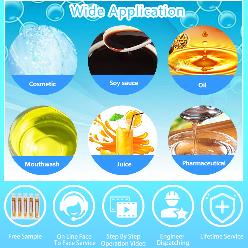 High Quality Medical Pharma Plastic Ampoule Bottle Sealing Ampoule Filling Machine Liquid Packing Machine with Labeling Machine and Weighting Machine