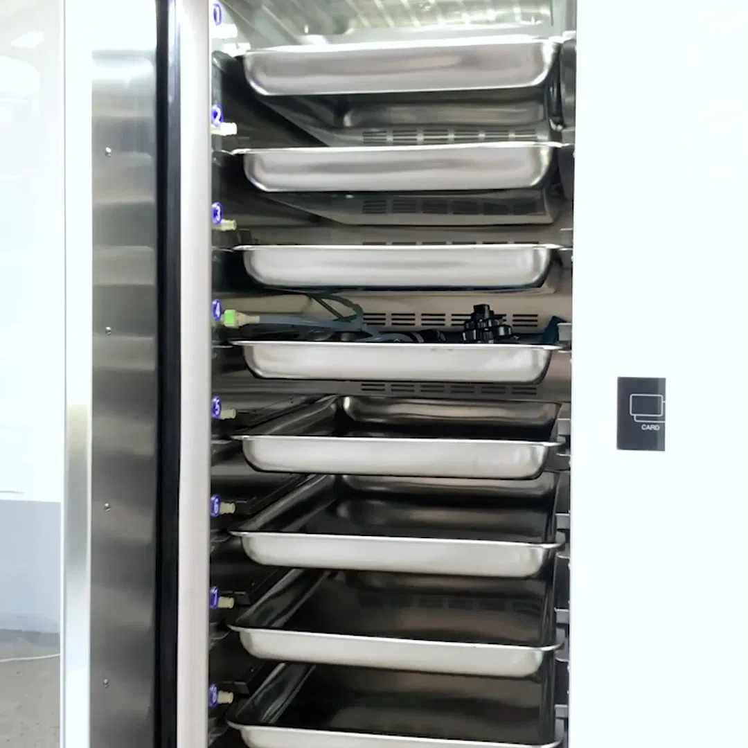 24 Slots Flexible Endoscope Horizontal and Dry Storage Cabinet