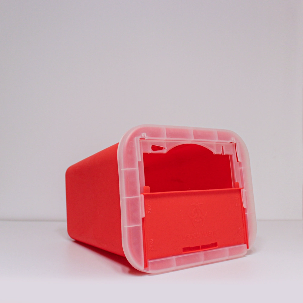 Disposable Waste Needles PP Plastic 10L Hospital Medical Sharps Container