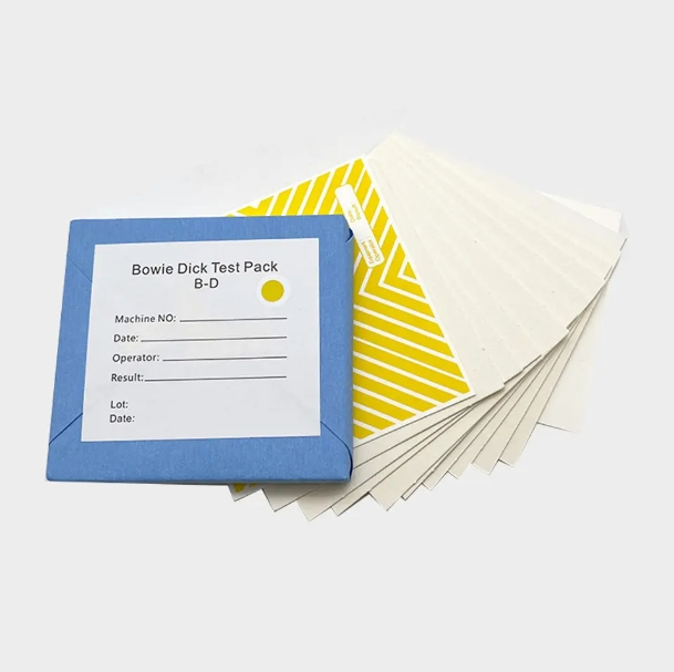 Bd Test Pack Steam Sterilization Paper Sheet CE Certified Medical Consumables Autoclave Accessory