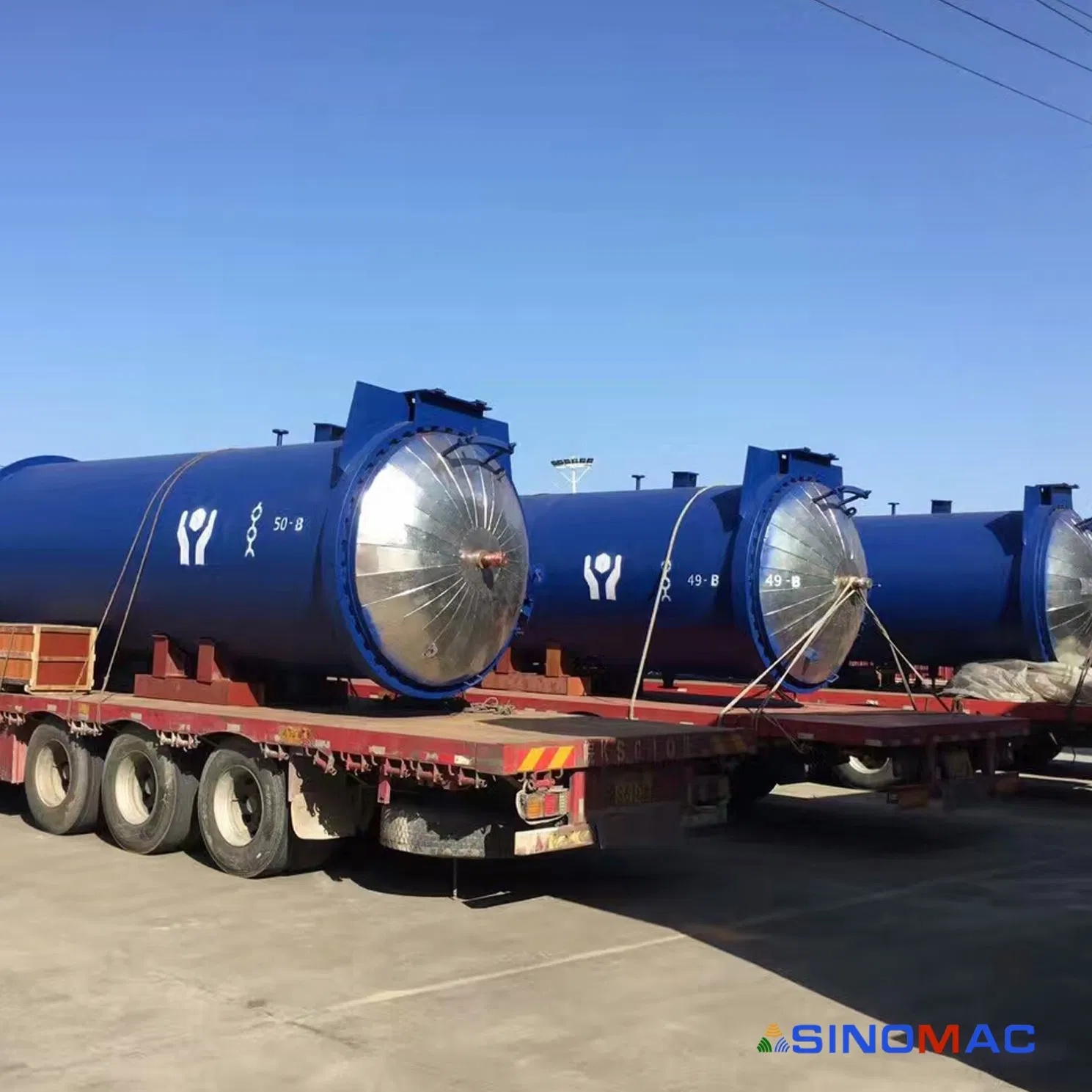 2mx31m Steam Heating Autoclave for Making Aerated Concrete Bricks