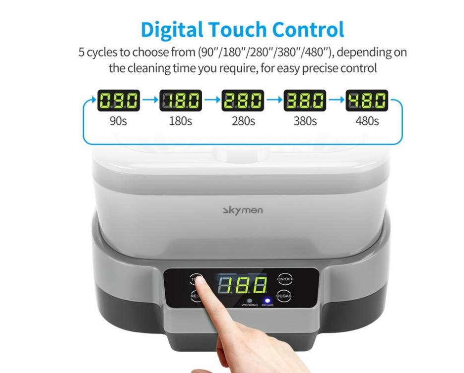 1.4L Digital Dental Ultrasonic Cleaner/Clinic/Jewelry Bath Cleaner