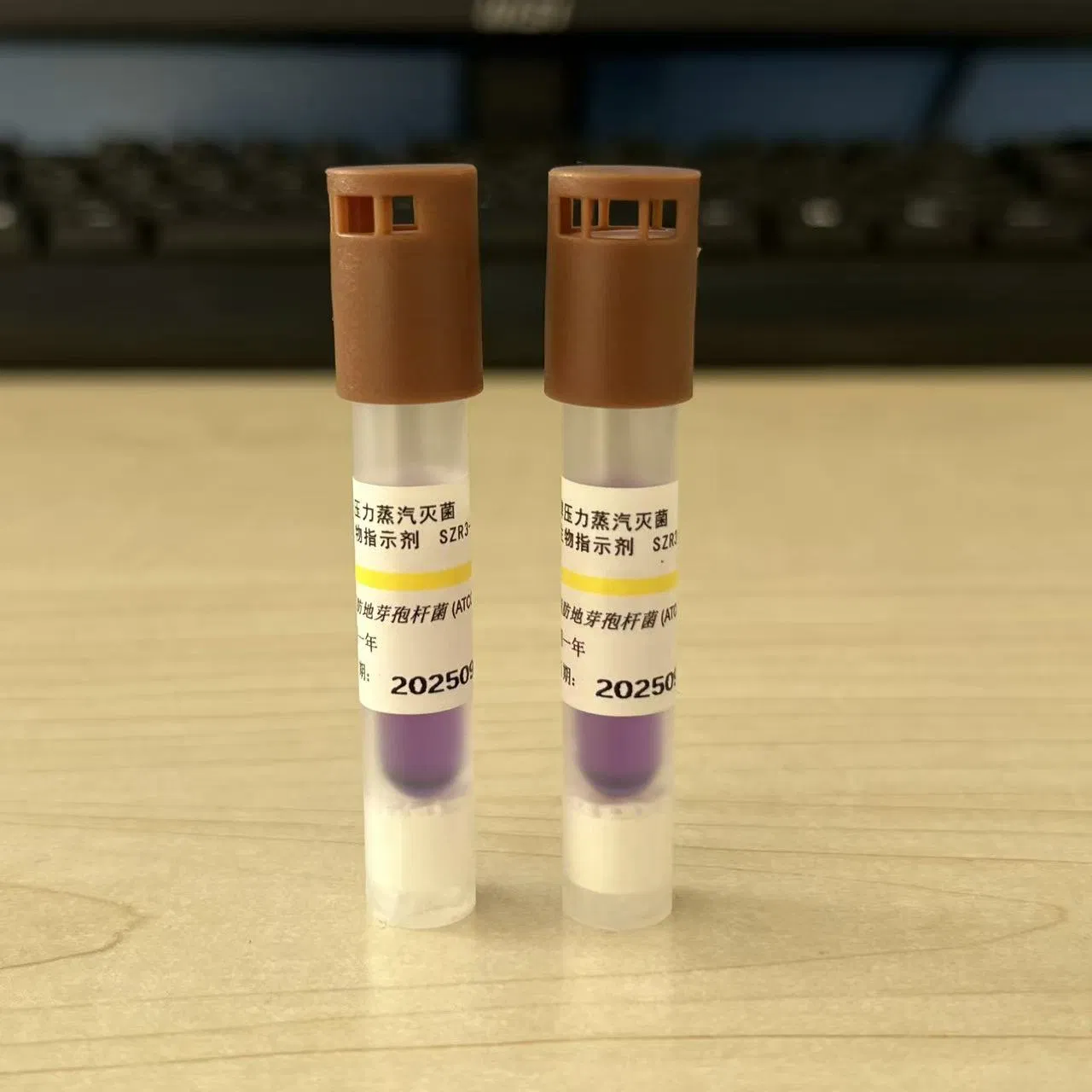 High Sensitivity Steam Sterilization Bi Biological Indicator for Lab