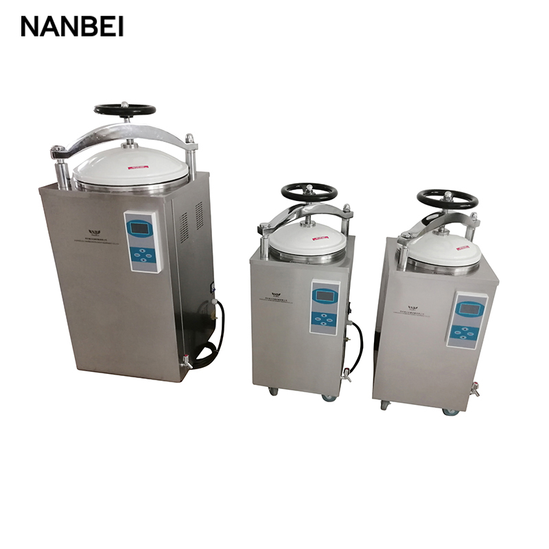 Nanbei Instrumets LCD Display Automation Vertical Pressure Steam Sterilizers