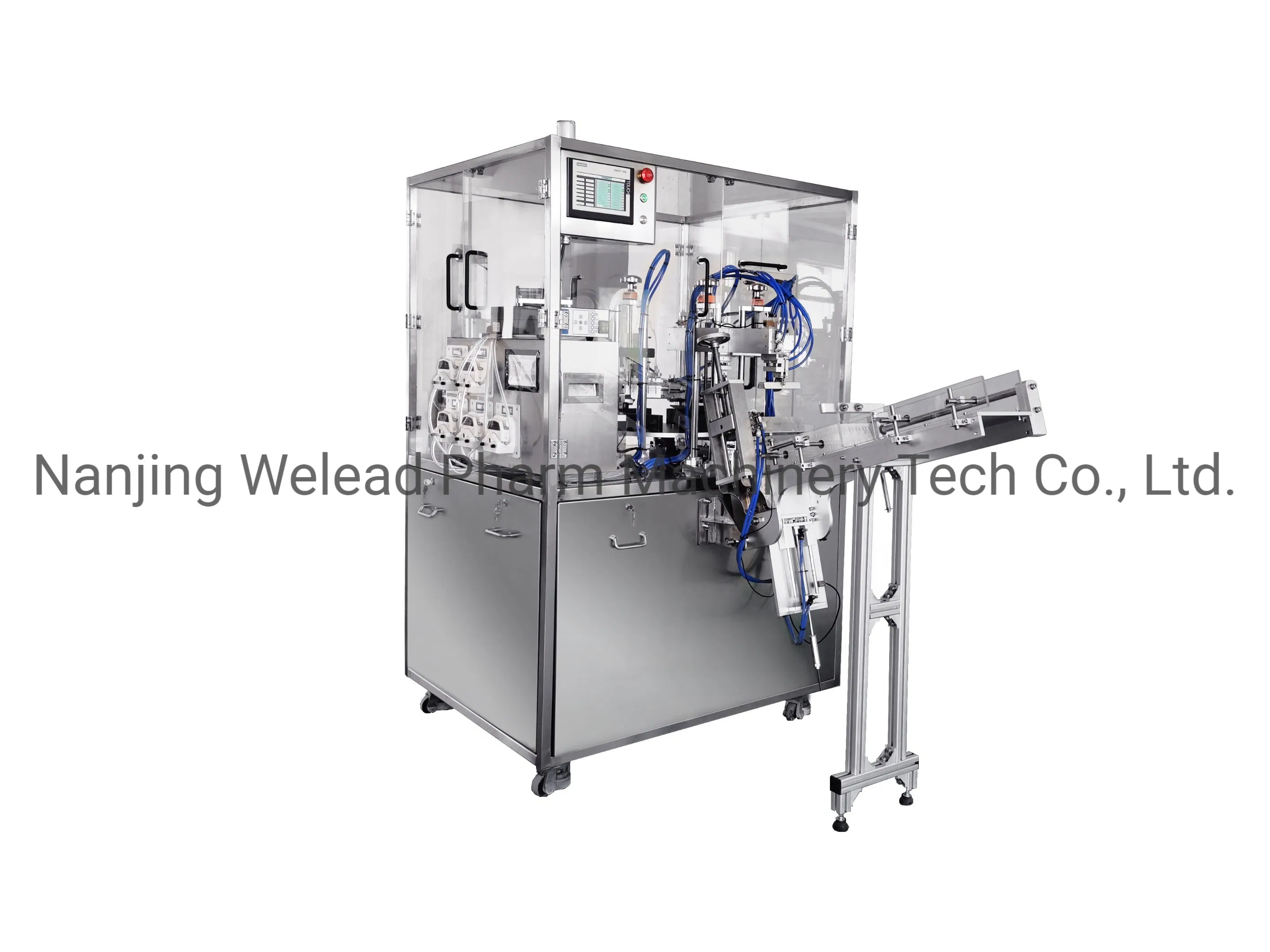 Medical Aesthetics Disposible Plastic Tube Filling and Sealing Machine