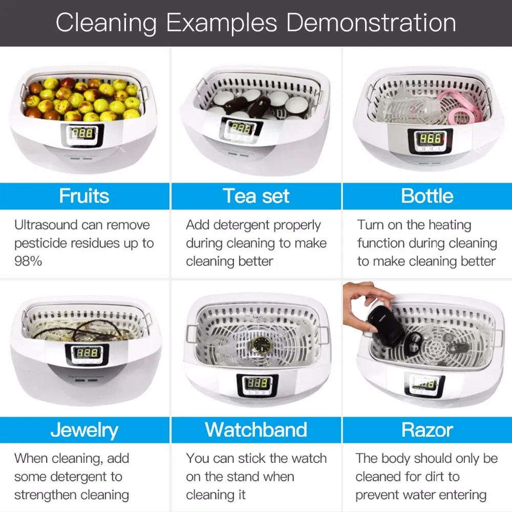 Ultrasonic Cleaner Interface