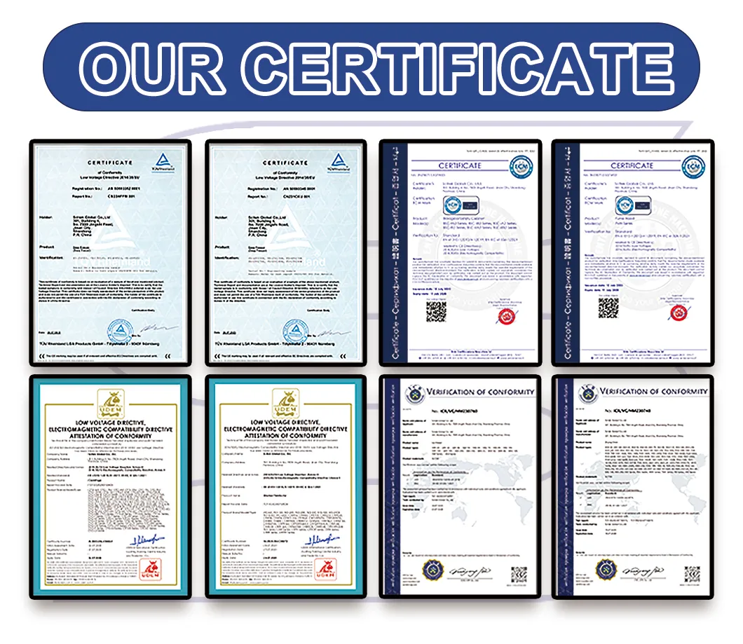 Certifications Display