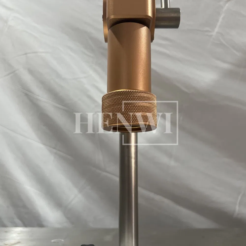 Henwi Tech Perfume Toner Disinfectant Alcohol Medical Liquid Solution Glass Bottle Sprayer Cap Cover Crimping Sealing Machine