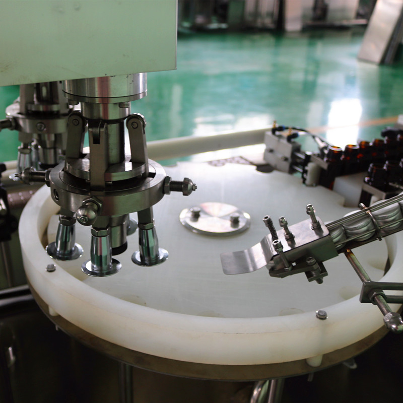 Automatic Medical Bottle Equipment Oral Liquid Filling Line Food Liquid Packing Labeling Sealing Filler Carton Capping Bottling Label Labeller Machine