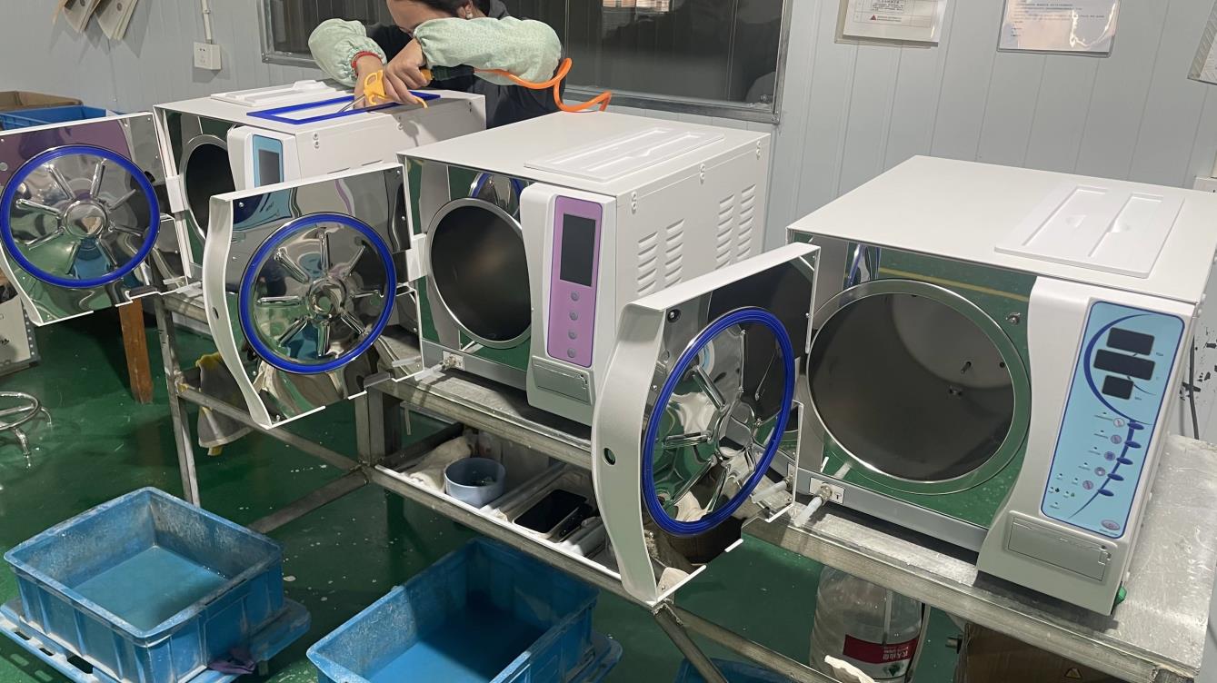 Cleaning and sterilization of finished medical products