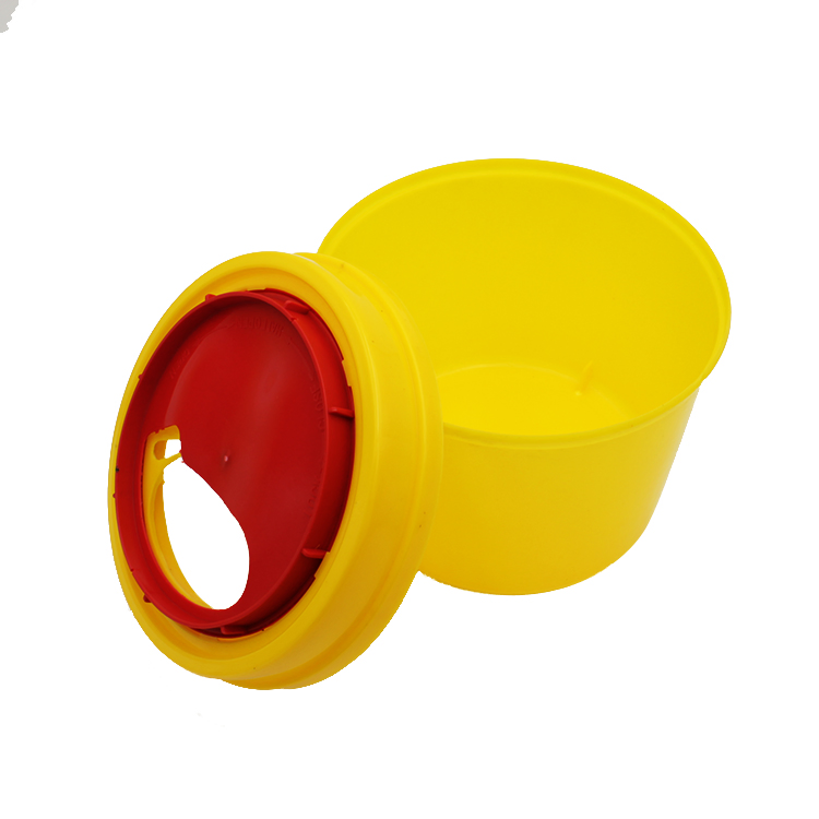 Plastic Hospital Medical Waste Disposal Sharps Container