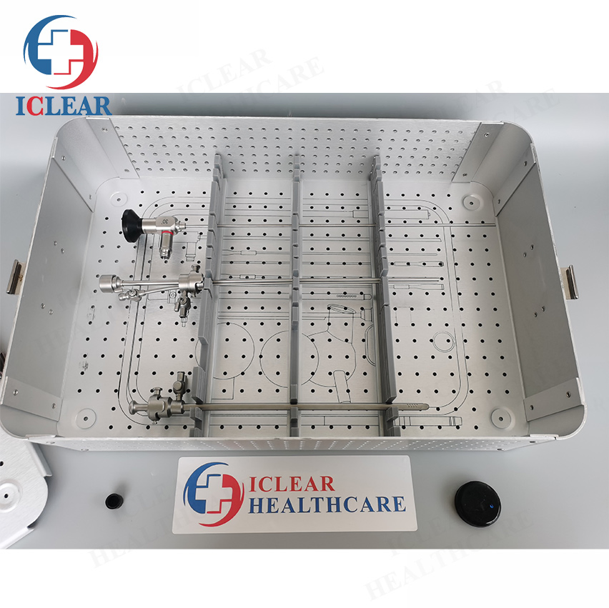 Surgical Instruments Disinfection Box Medical Rigid Endoscope Sterilization Container
