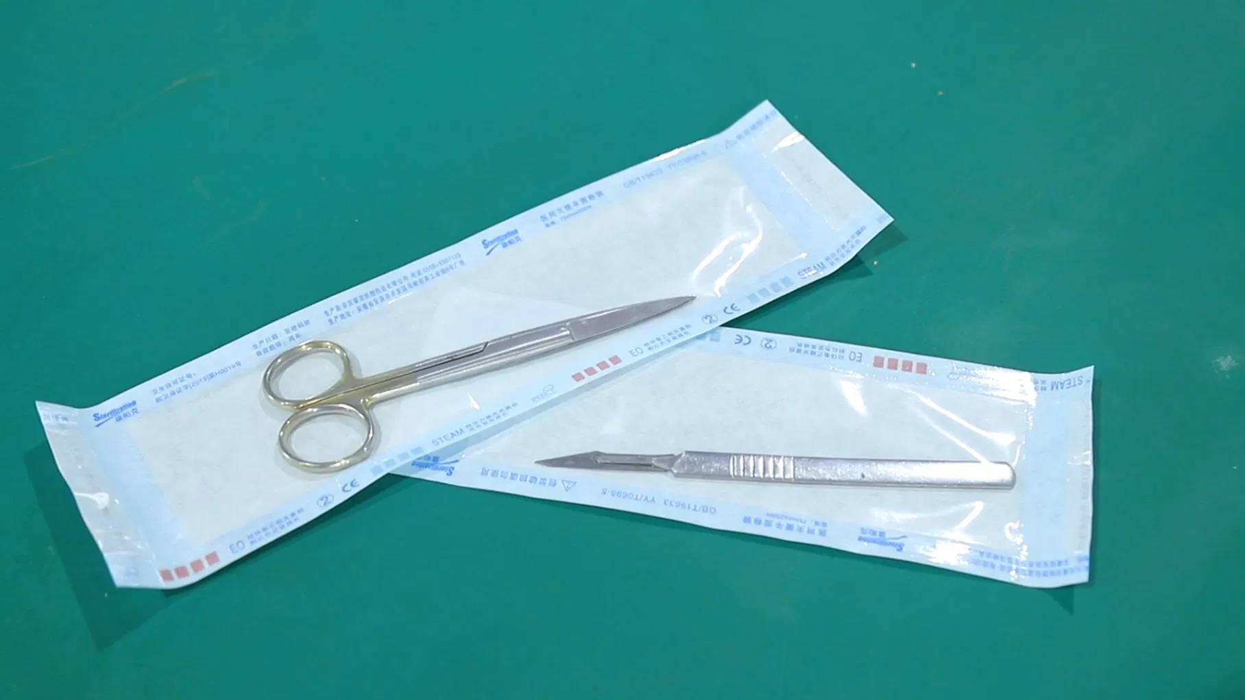 ISO11607 Cssd Tyvek Medical Pouches Sealing Speed 10m/Min Printer Continuous Automatic Medical Sealing Machine