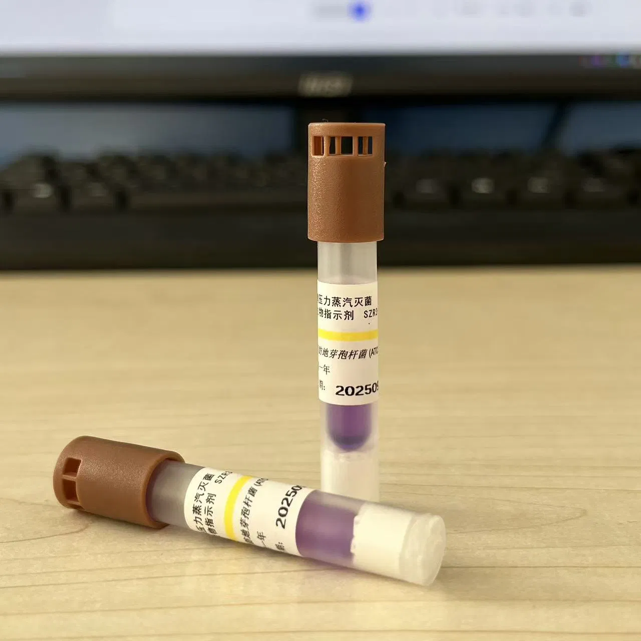 High Sensitivity Steam Sterilization Bi Biological Indicator for Lab