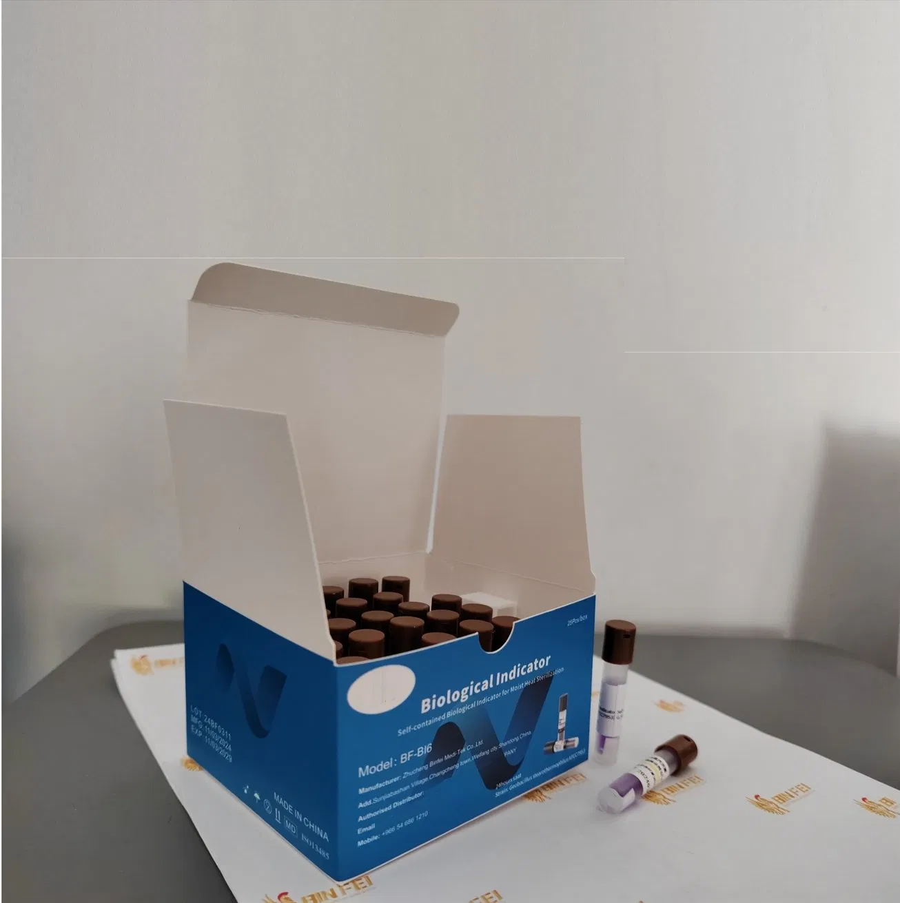 Rapid Biological Indicator for Steam Sterilization, Ugaiya Bio-Sciences.