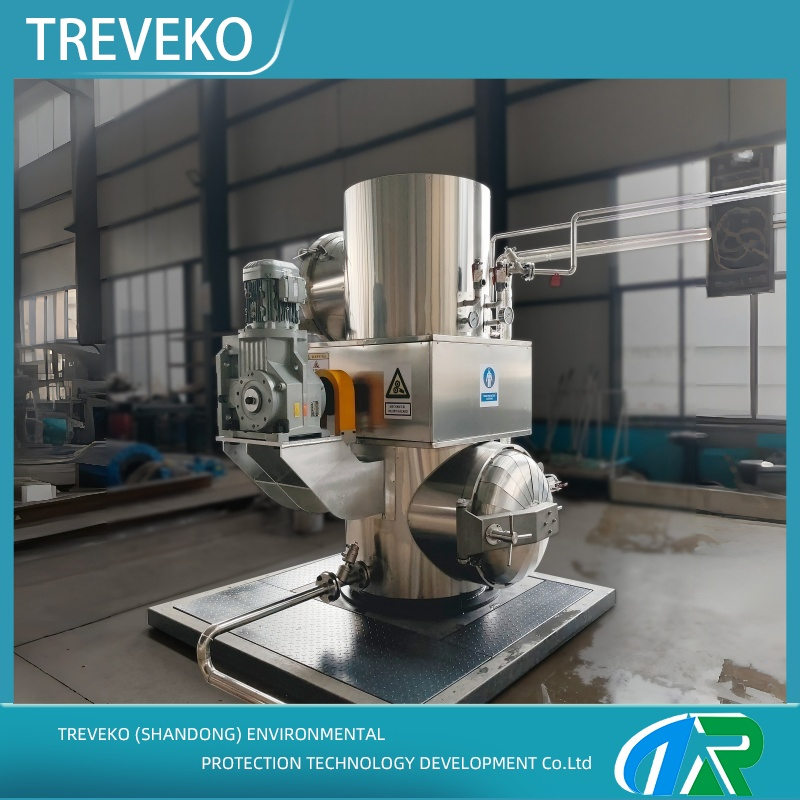 Vertical High-Pressure Steam Sterilization/Crushing Autoclave for Centralized Waste Treatment in Hospitals