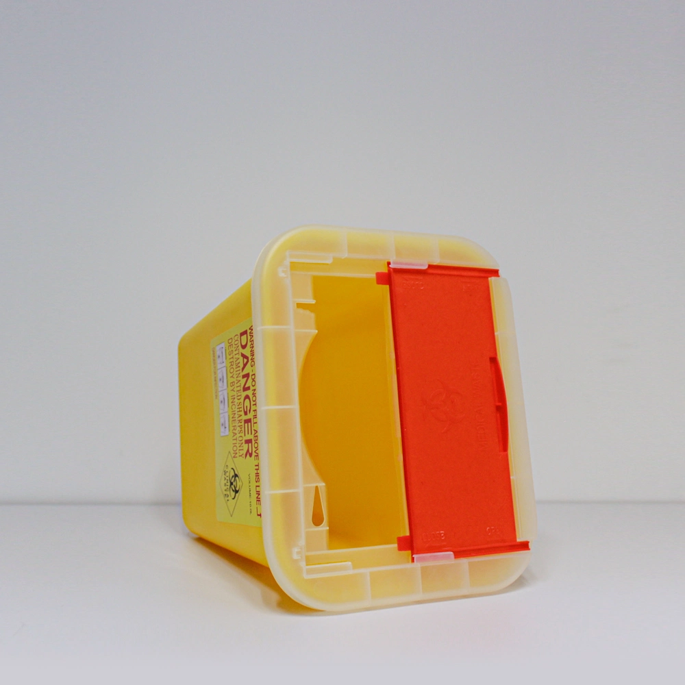 Disposable Waste Needles PP Plastic 10L Hospital Medical Sharps Container