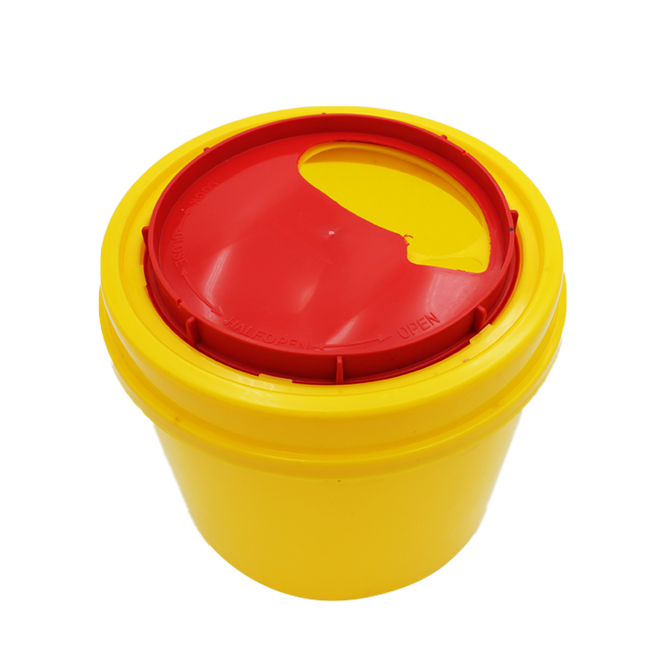 Plastic Hospital Medical Waste Disposal Sharps Container