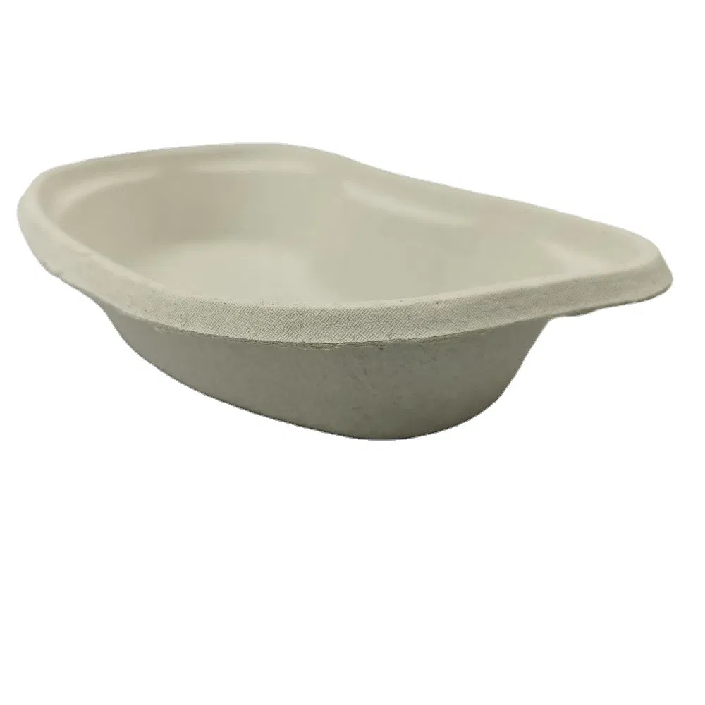 Disposable Pulp Kidney Bowl Kidney Sturdy Molded Paper Irrigation Basin Tray Dental Lab Instruments Surgical Trays