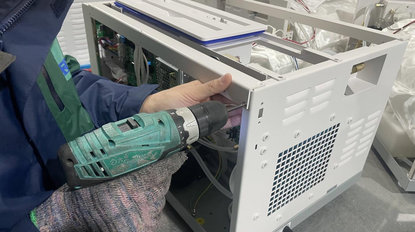 Precision assembling of disinfection systems components