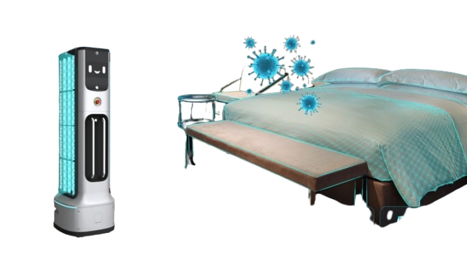 Affordable AI Disinfection Robot UV Disinfection Robot for Hospitals