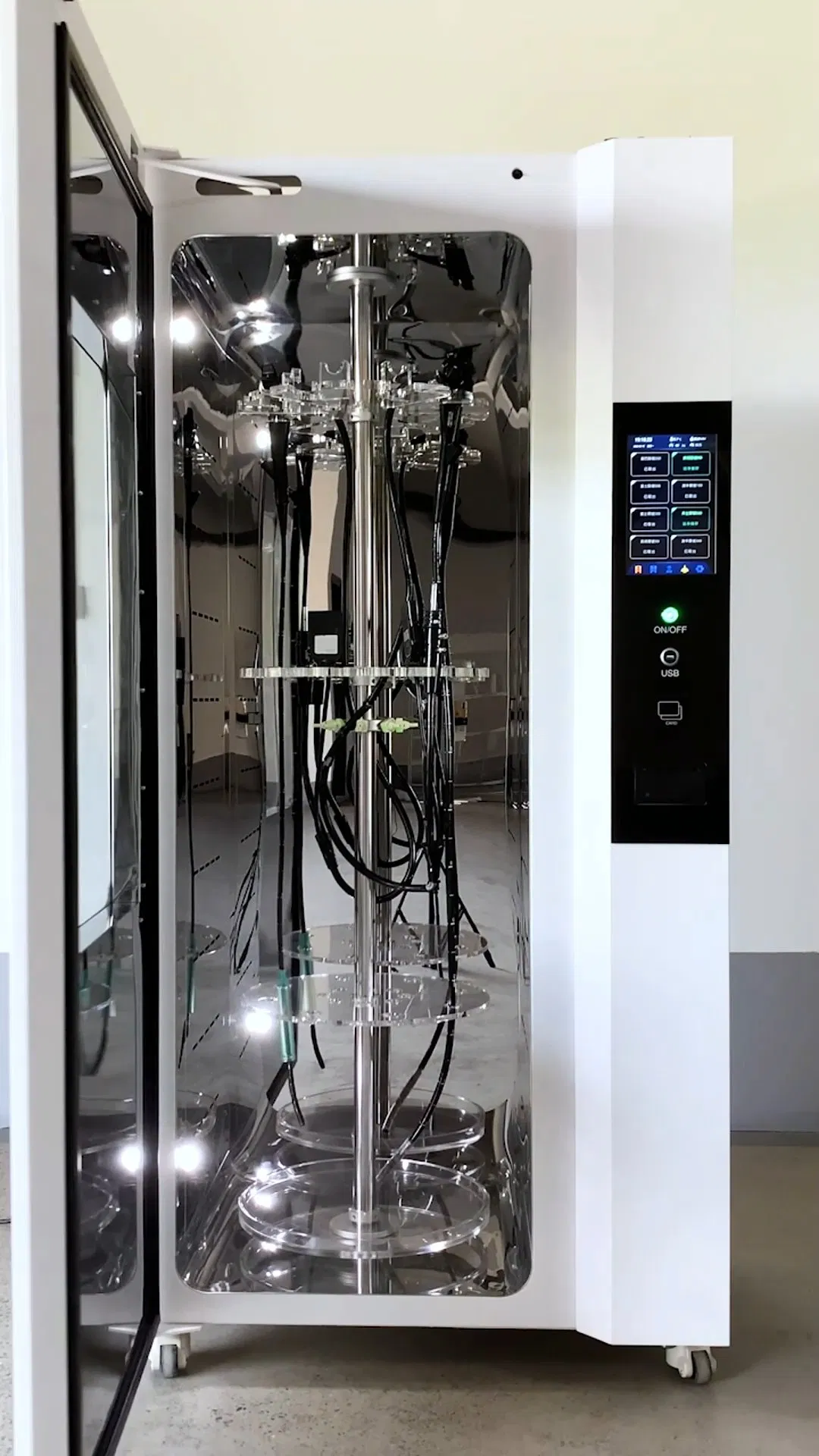 Vacuum Dry Endoscope Channel Storage Cabinet