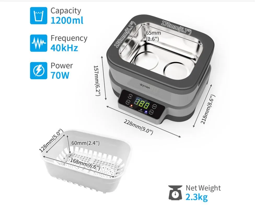 Ultrasonic Cleaner View 2