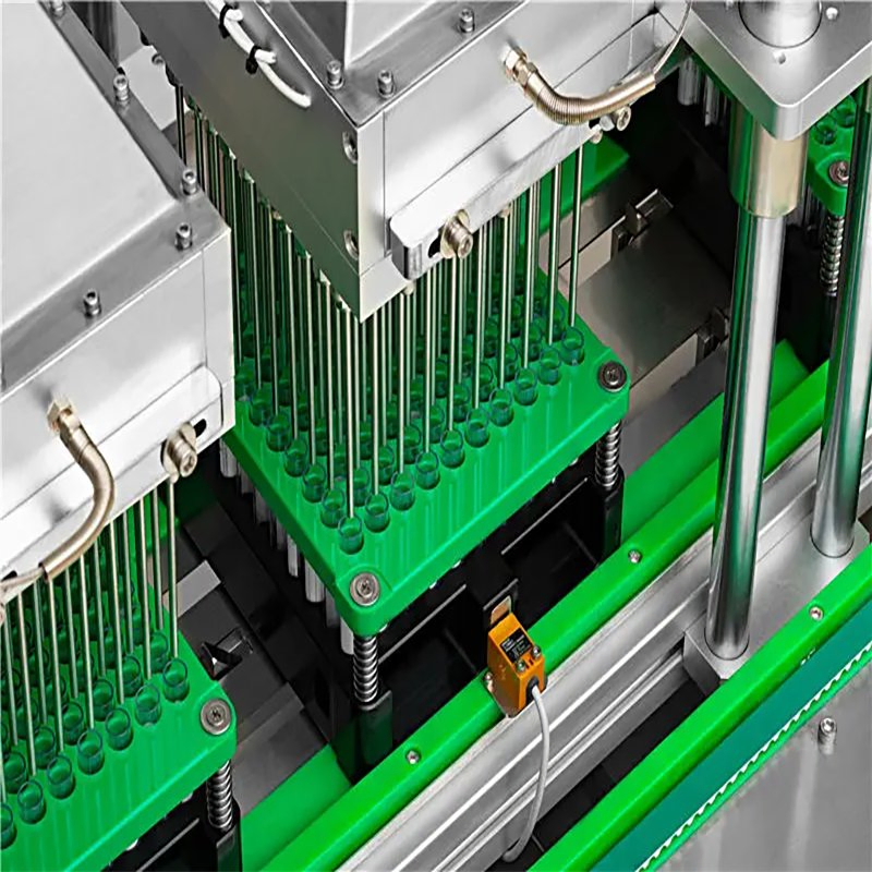 Vacuum Blood Collection Tube Filling Capping Sealing Assembly Machine /Medical Equipment