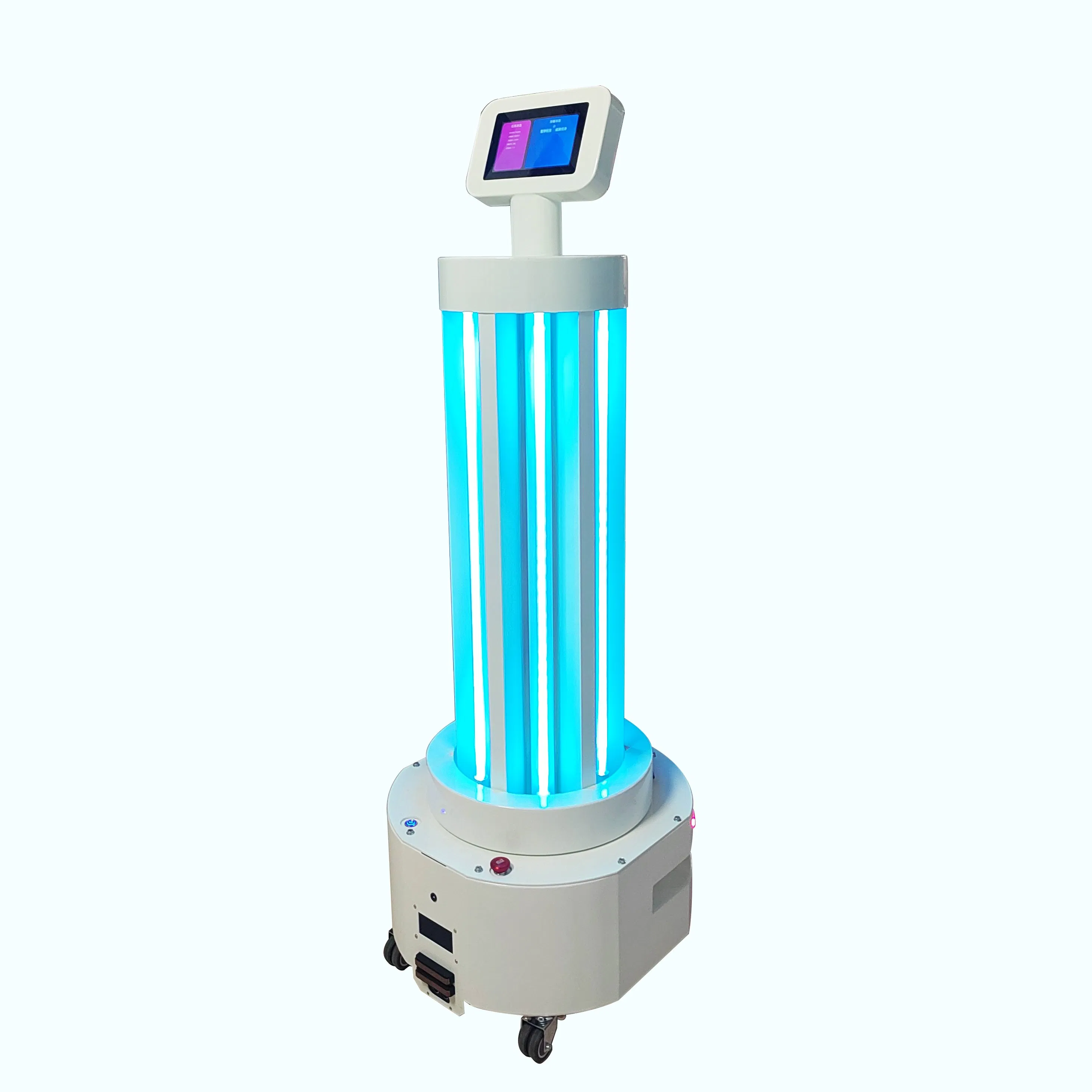 Ai Intelligent Autonomous Navigation Disinfection Robot: UV Sterilization, Fully Automatic High-Tech Sanitization