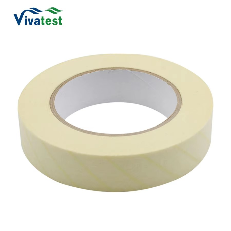 Type 1 Autoclave Indicator Tape Steam Sterilization, Adhesive Backing
