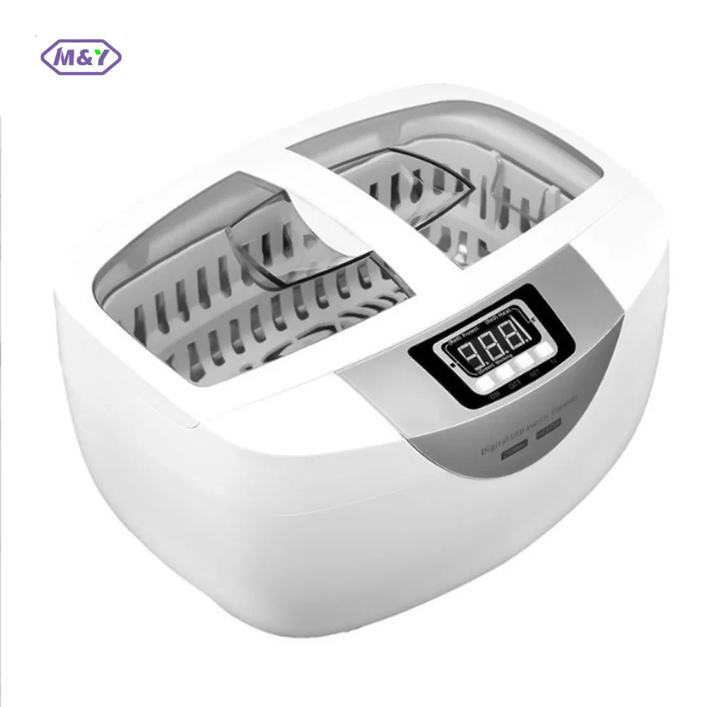 2.5L Portable Orthodontic Cleaning Machine Dental Denture Jewelry Retainer Case Ultrasonic Cleaner