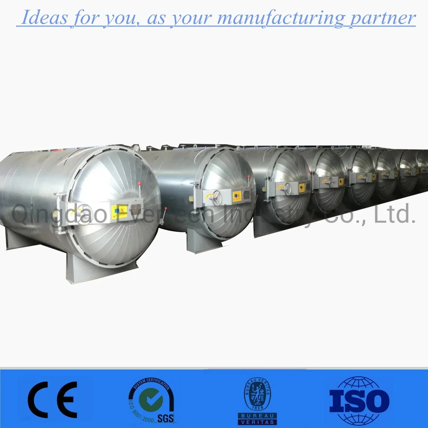 Heating Single Door Autoclave Steam Sterilizer Core Pressure Vessel